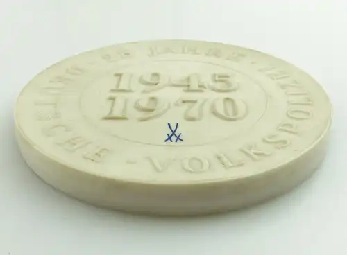 e11548 Meissen Plakette 25 Jahre Deutsche Volkspolizei DDR in OVP