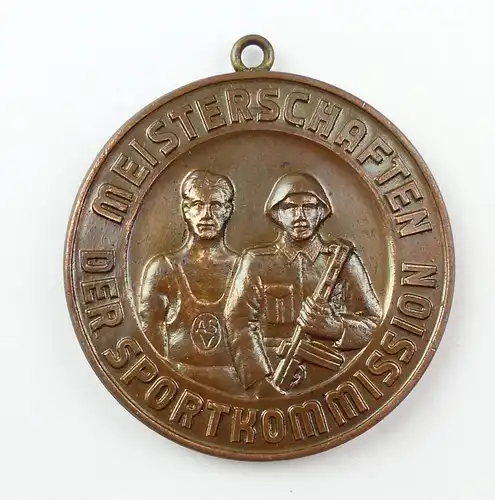 e10138 DDR Medaille Meisterschaft der Sportkommission selten ASV NVA