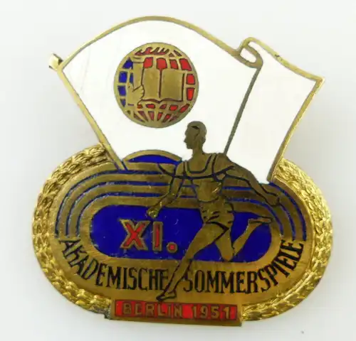 Abzeichen: XI. Akademische Sommerspiele Berlin 1951 e1545