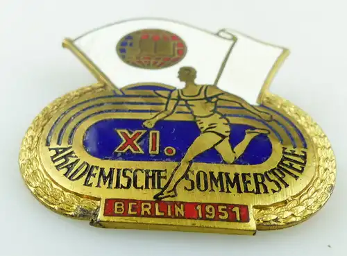 Abzeichen: XI. Akademische Sommerspiele Berlin 1951 e1545