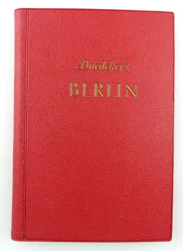 Buch: Berlin und Potsdam von Karl Badeker mit 2 Karten, 11 Plänen und mehr e1563