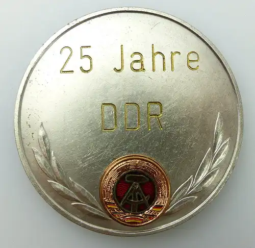 #e2402 25 Jahre DDR Kreis Reichenbach Medaille in Silber