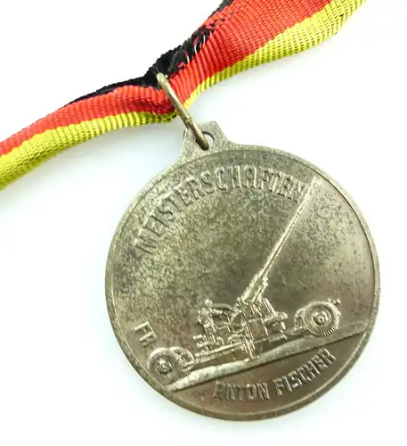 #e4172 Seltene DDR Medaille Meisterschaften FR Anton Fischer soz. Körperkultur