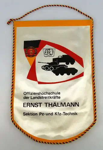 Wimpel: Offizierhochschule der Landstreitkräte Ernst Thälmann Sektion, Orden1068