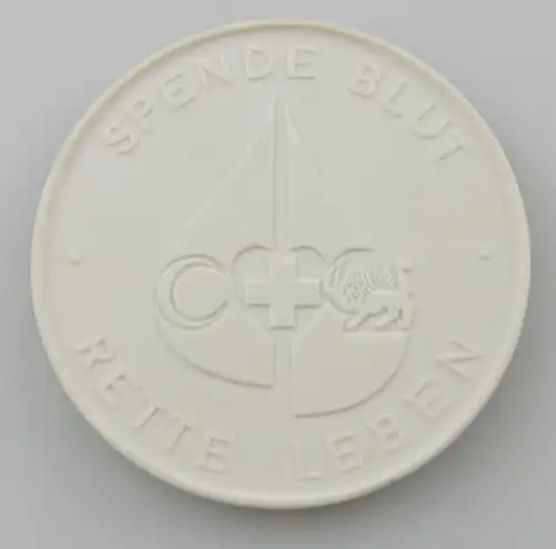 e12231 Meissen Medaille DRK der DDR Spende Blut Rette Leben mit Etui