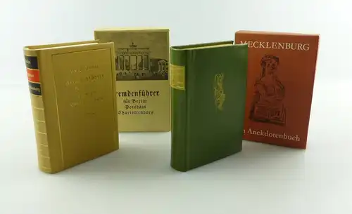 e12182 2 Minibücher Anekdotenbuch Mecklenburg Fremdenführer für Berlin Potsdam