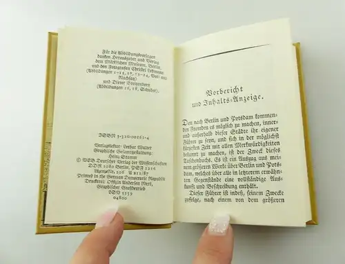 e12182 2 Minibücher Anekdotenbuch Mecklenburg Fremdenführer für Berlin Potsdam