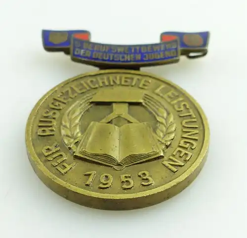 e11622 DDR Medaille 5 Berufswettbewerb der Deutschen Jugend 1953 Fünfjahresplan