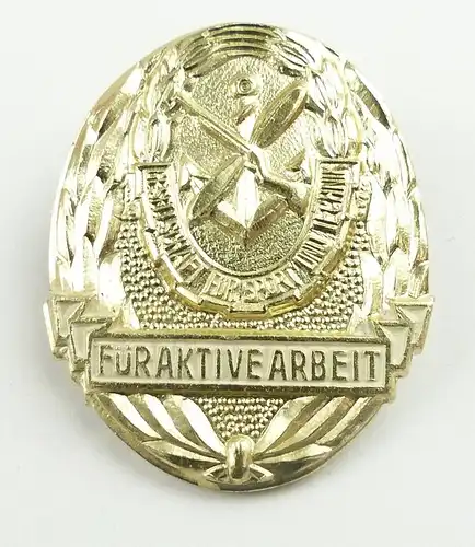 e11525 GST Medaille für Aktive Arbeit Nr 11g 1962 bis 1989 DDR