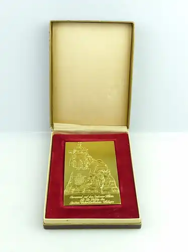 Plakette Ehrenmal Seelower Höhen Helden des Vaterländischen Krieges e11412
