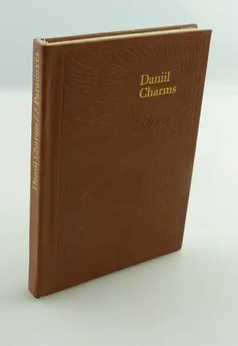 e11295 Minibuch Daniil Charms Paradoxes Verlag Volk und Welt Lola Debüser