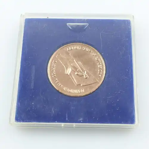 e11028 Medaille Berlin Treptow Sowjetisches Ehrenmal 1945 Lenin Denkmal 1970