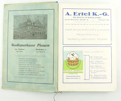 e10968 Original altes Einwohnerverzeichnis Plauen Ausgabe 1947