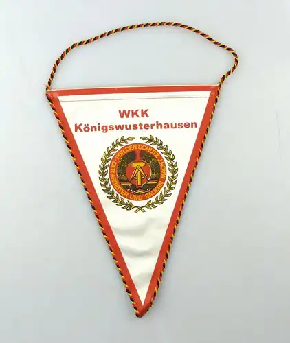 e10815 Wimpel für hervorragende Leistungen SALUT DDR 30 WKK Königs Wusterhausen