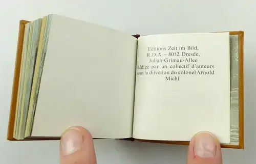 e10755 Minibuch  l`arme`e de la R.D.A. NVA DDR französisch
