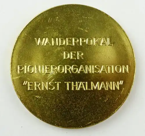 e10153 DDR Medaille Wanderpokal der Pionierorganisation Ernst Thälmann JP