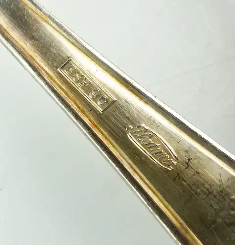 e10045 6 Löffel und 6 Gabeln in 90er Silberauflage mit Rosen von BSF versilbert