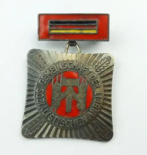 e8981 Abzeichen: Gemeinschaft der sozialistischen Arbeit Band I Nr. 75a 1960