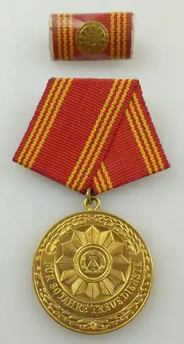 Medaille treue Dienste in den bewaffneten Organen MdI Gold Nr. 138a ,Orden3277