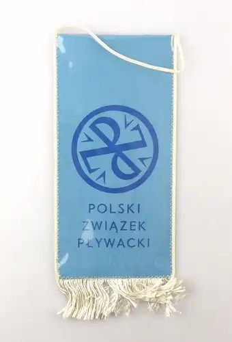 #e6427 Original alter Wimpel Polski Zwiazek Plywacki Polen