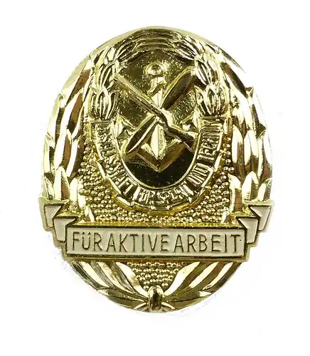 #e6305 Medaille für aktive Arbeit in der GST vgl. Nr. 11 h ab 1962 verliehen
