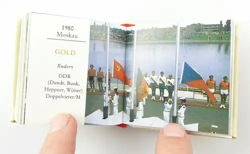 #e5884 Minibuch: DTSB Deutscher Turn. und Sportbund der DDR Olympische Spiele