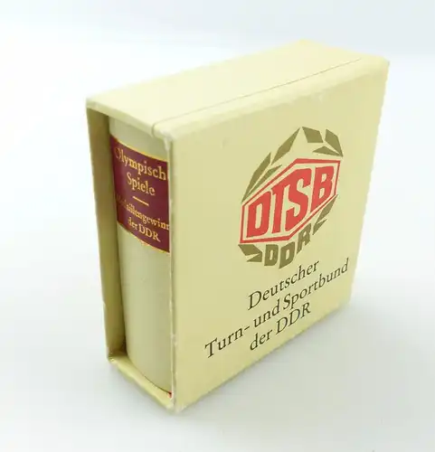 #e5884 Minibuch: DTSB Deutscher Turn. und Sportbund der DDR Olympische Spiele