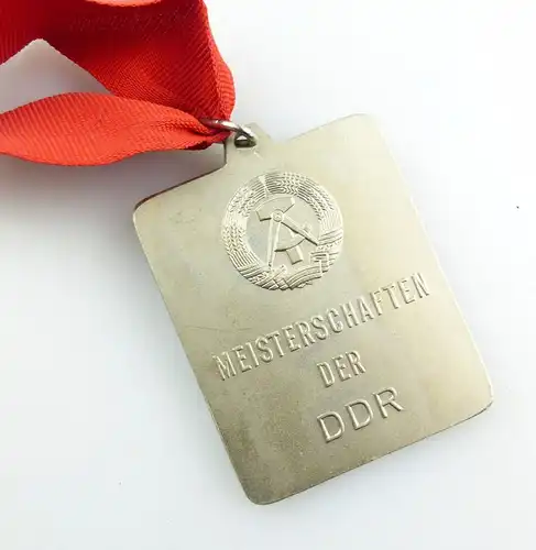 #e5540 DDR Medaille DTV Deutscher Turn Verband Meisterschaften in Silber