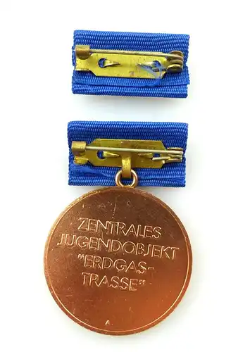 #e3782 Medaille für hervorragende Leistungen an der Erdgastrasse 1987-89 Nr. 963