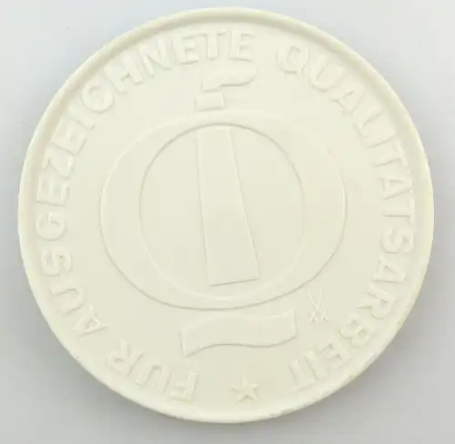 e3741 Meissen Medaille VEB Edelstahlwerk 8 Mai 1945 Freital ESW Qualitätsarbeit