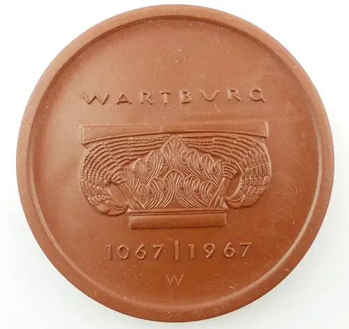 #e3195 Meissen Medaille mit dickem Rand Wartburg 1067 - 1967