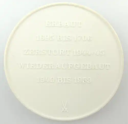 #e3190 Meissen Medaille DDR Museum für Deutsche Geschichte Berlin Hauptstadt