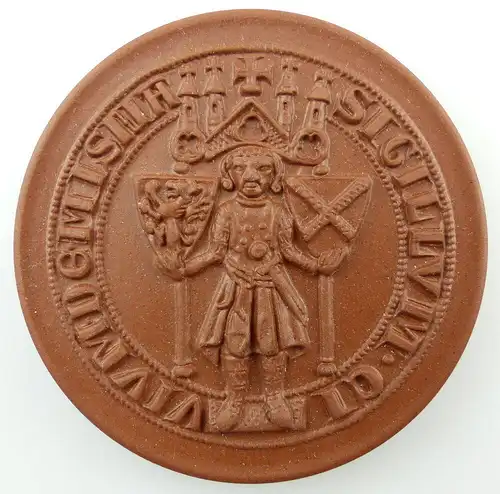 #e3186 Meissen Medaille Ältestes Siegel der Stadt Meissen um 1285