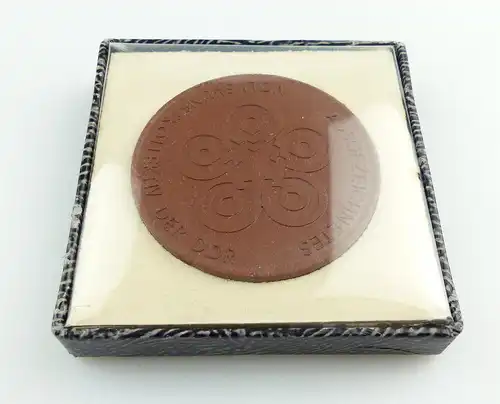 #e2954 Meissen Medaille Böttger Steinzeug Ausgezeichnetes Volkskunstkollektiv