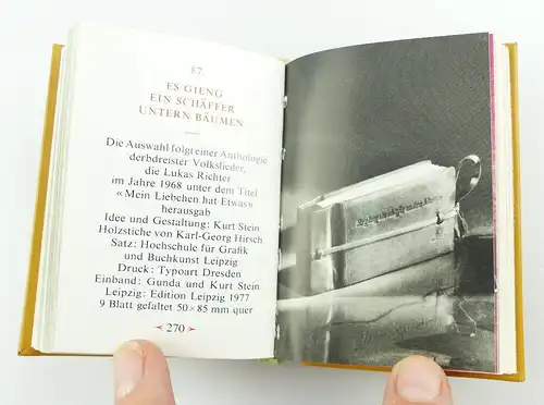 #e2940 Minibuch: Kleinod der Buchkunst von Dr. Erhard Walter