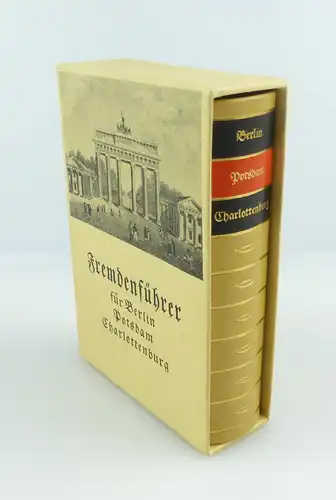 #e2935 Minibuch: Fremdenführer für Berlin Potsdam Charlottenburg 1986