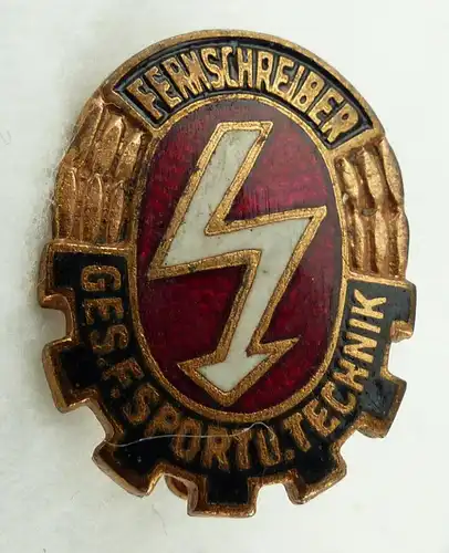 GST668a Fernschreib Leistungsabzeichen in Bronze ab 1964 vgl. Band VII Nr. 668 a