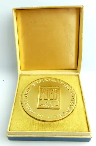 Medaille: FDGB In Anerkennung hervorragender Leistungen Arbeiterfestsp.DDR e1410