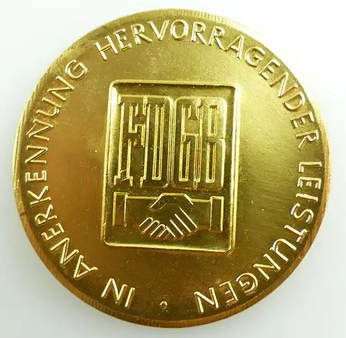 Medaille: FDGB In Anerkennung hervorragender Leistungen Arbeiterfestsp.DDR e1410