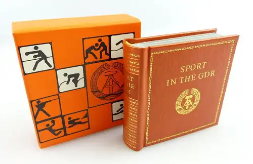 Minibuch : Sport in der DDR, Verlag Zeit im Bild Dresden 1980 e319