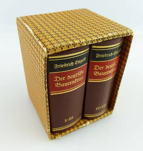 2 Minibücher: Der deutsche Bauernkrieg Friedrich Engels altdeutsche Schrift e241
