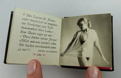 Minibuch : "Ohn weib ist keyn freund gantz" erotische Bilder Leipzig e059