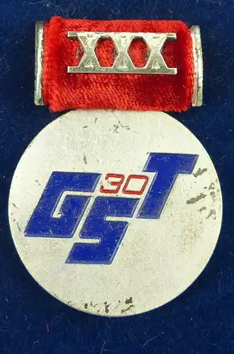 Medaille: GST 30 Für hervorragende Leistungen im Dienste der Wehrerziehung /r056