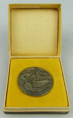 Medaille: Schutzpolizei Schutz vor Gefahren, Für den Schutz der Arbei, Orden1692