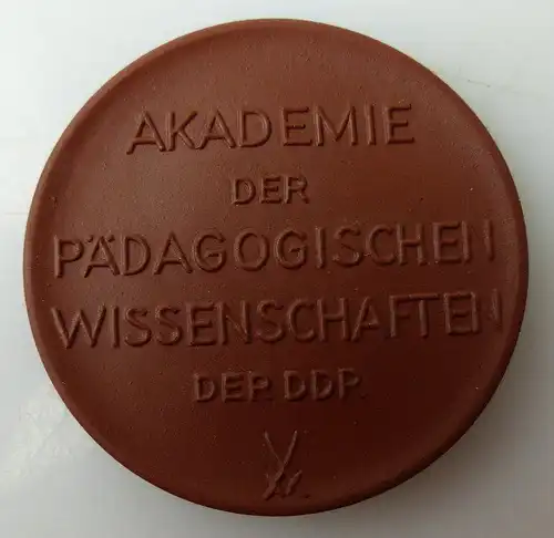 Meissen Medaille: N.K. Krupskaja 1869-1939 Akademie der pädagogischen, Orden1423