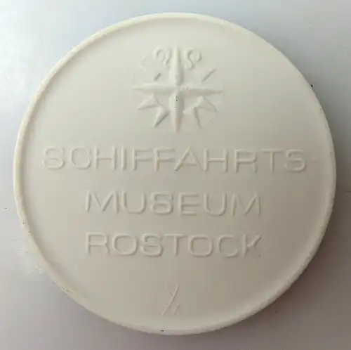Meissen Medaille: Bark Rostock 1849, Schiffahrtsmuseum Rostock, Orden1416