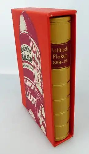 Minibuch Politische Plakate Eine Auswahl 1888 - 1978 bu0953