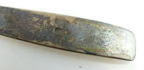 alter Gewürzlöffel / Salzlöffel in 875 (Ag) Silber, norb777