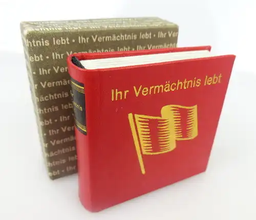 Minibuch: Ihr Vermächtnis lebt Verlag Zeit im Bild Dresden bu0732