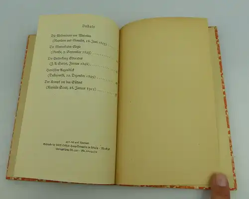 Insel Bücherei: Inselbuch Nr.165 Sternstunden der Menschheit mit Widmung bu0543